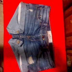 Hollister denim shorts